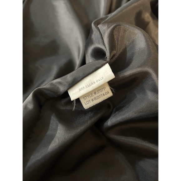 Worthington 10Petite Wool Women's Dress Coat-Gray - Picture 5 of 5